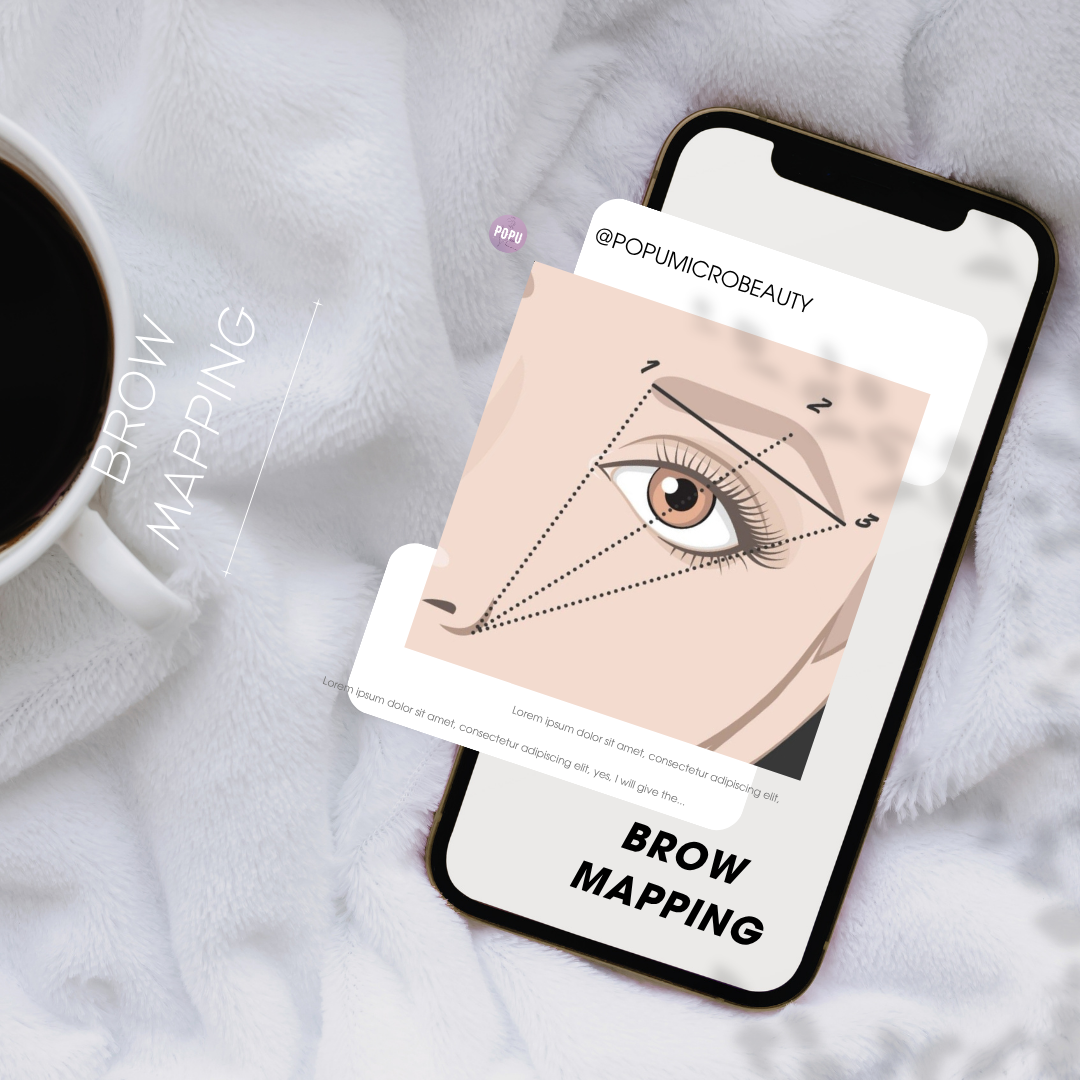 Why clients love ombre brows and Design (mapping) and proper skin assessment matter more than the machine you use popumicrobeauty