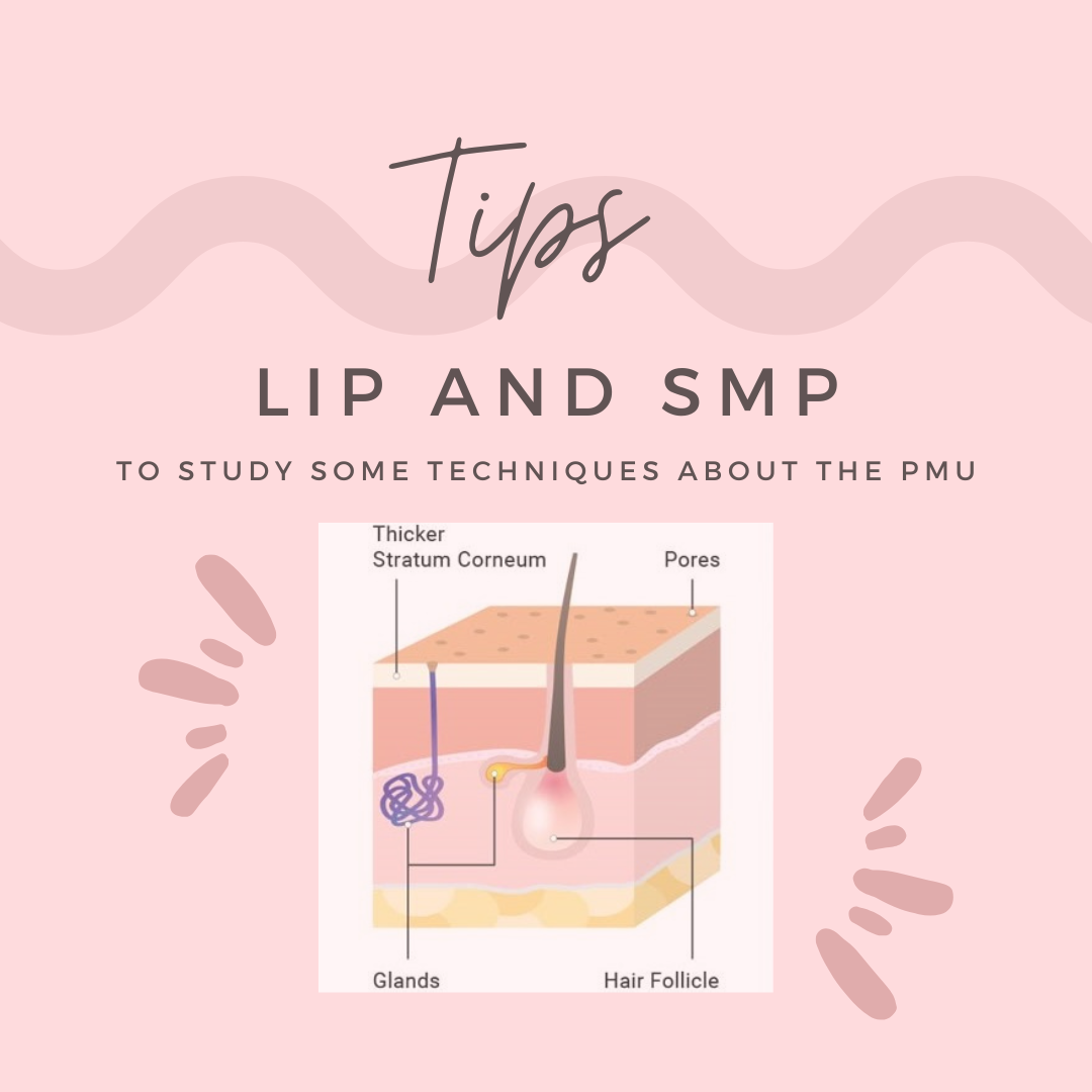 SMP needles and tighten lip skin from POPU