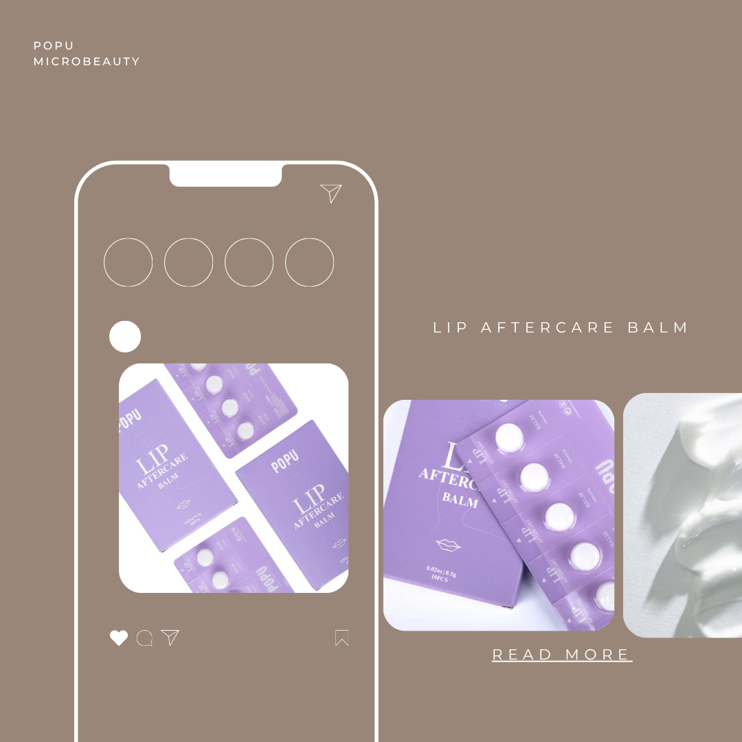 Why do lips sometimes feel drier the more you apply products and Nano Stroke Tip Technique and Healing Result popumicrobeauty