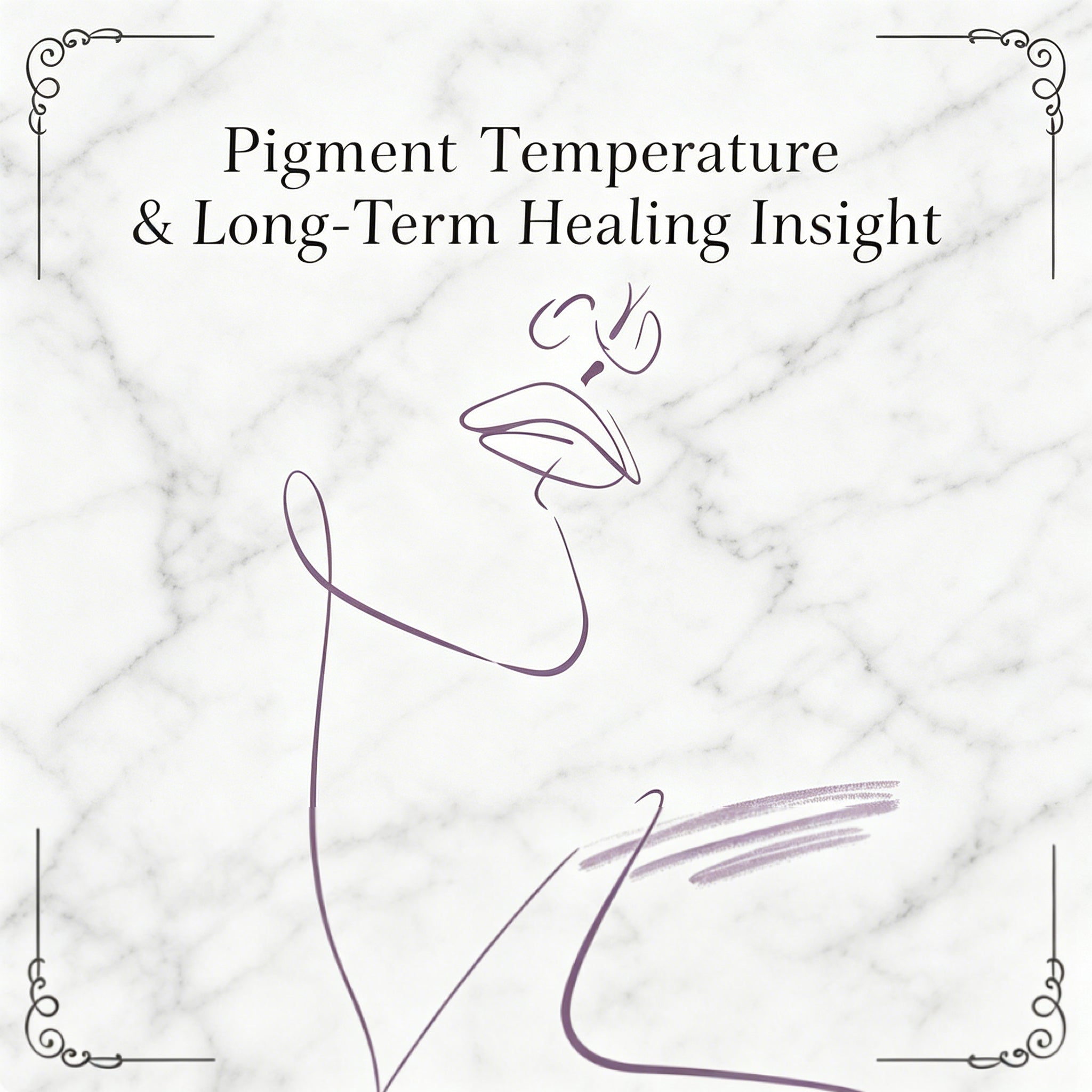 PMU Tips(60)--Pigment Temperature & Long-Term Healing Insight and How to Check a Lip Sketch Before Starting Lip Blush