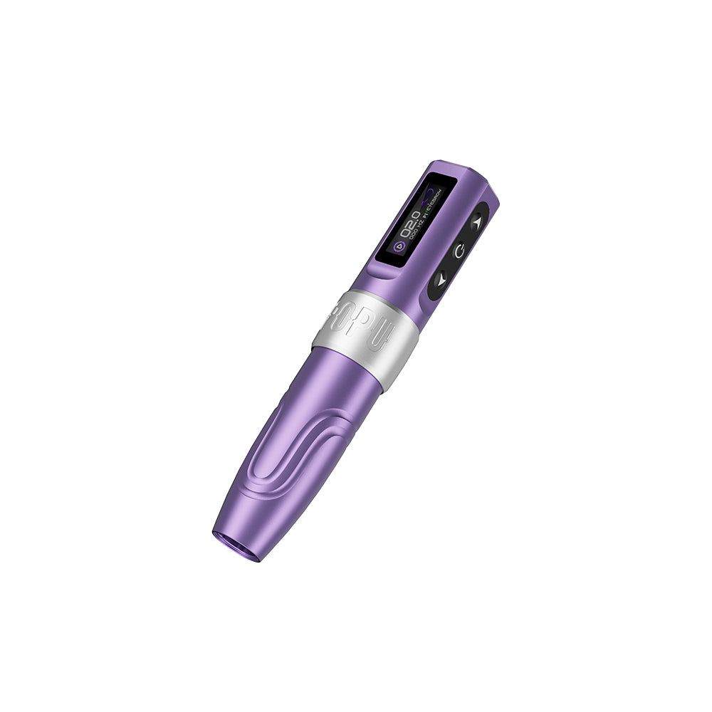 POPU MINI DIVA 2V Start-up Wireless PMU Machine with 3.0mm Stroke Permanent makeup - POPU MICRO BEAUTY