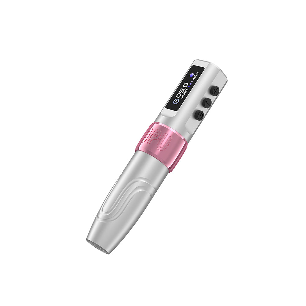 POPU MINI DIVA 3.5 MM Powerful Stroke—Maximum Pigment Implantation Wireless PMU Machine - POPU MICRO BEAUTY
