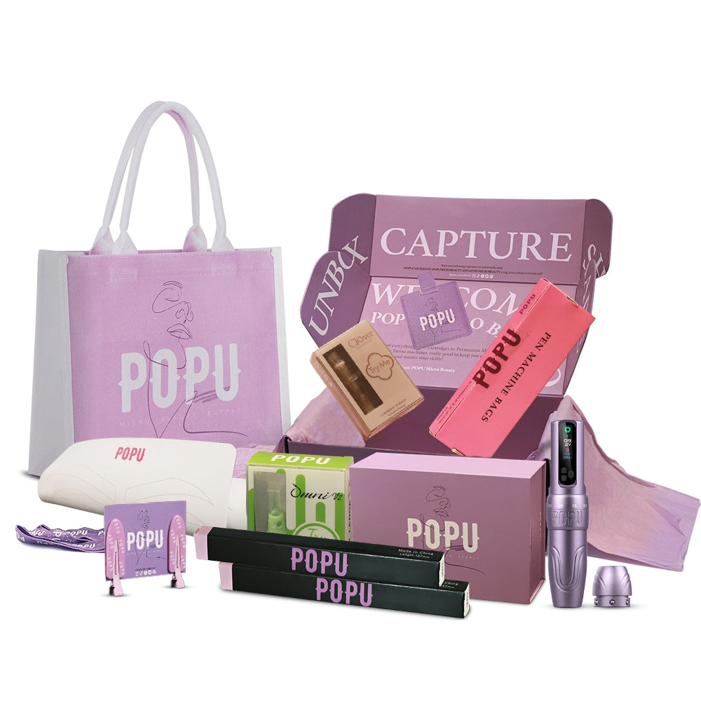 POPU CARE BOX PMU KIT-DIVA - POPU MICRO BEAUTY