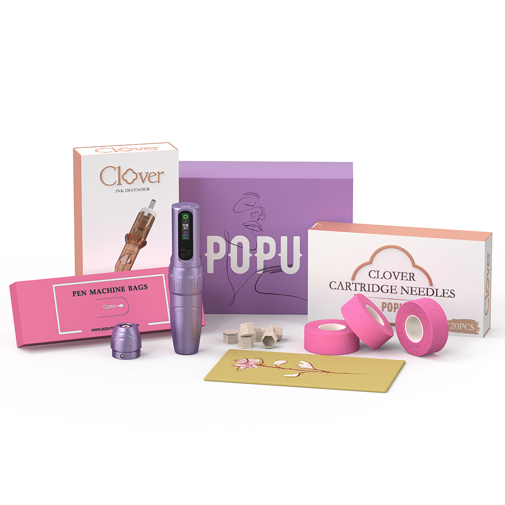 DIVA Fine Line Beginner Tattoo Kit - POPU MICRO BEAUTY