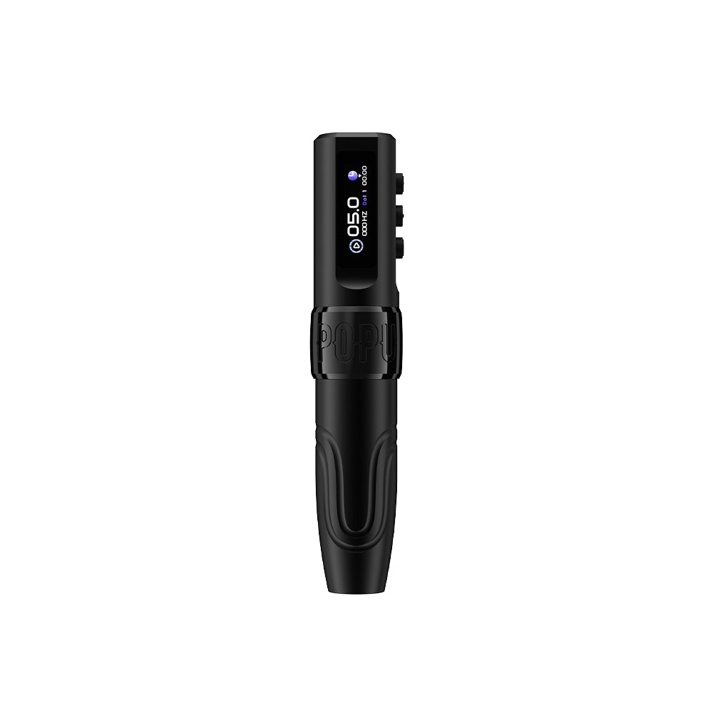 POPU MINI DIVA 3.5 MM Powerful Stroke—Maximum Pigment Implantation Wireless PMU Machine - POPU MICRO BEAUTY