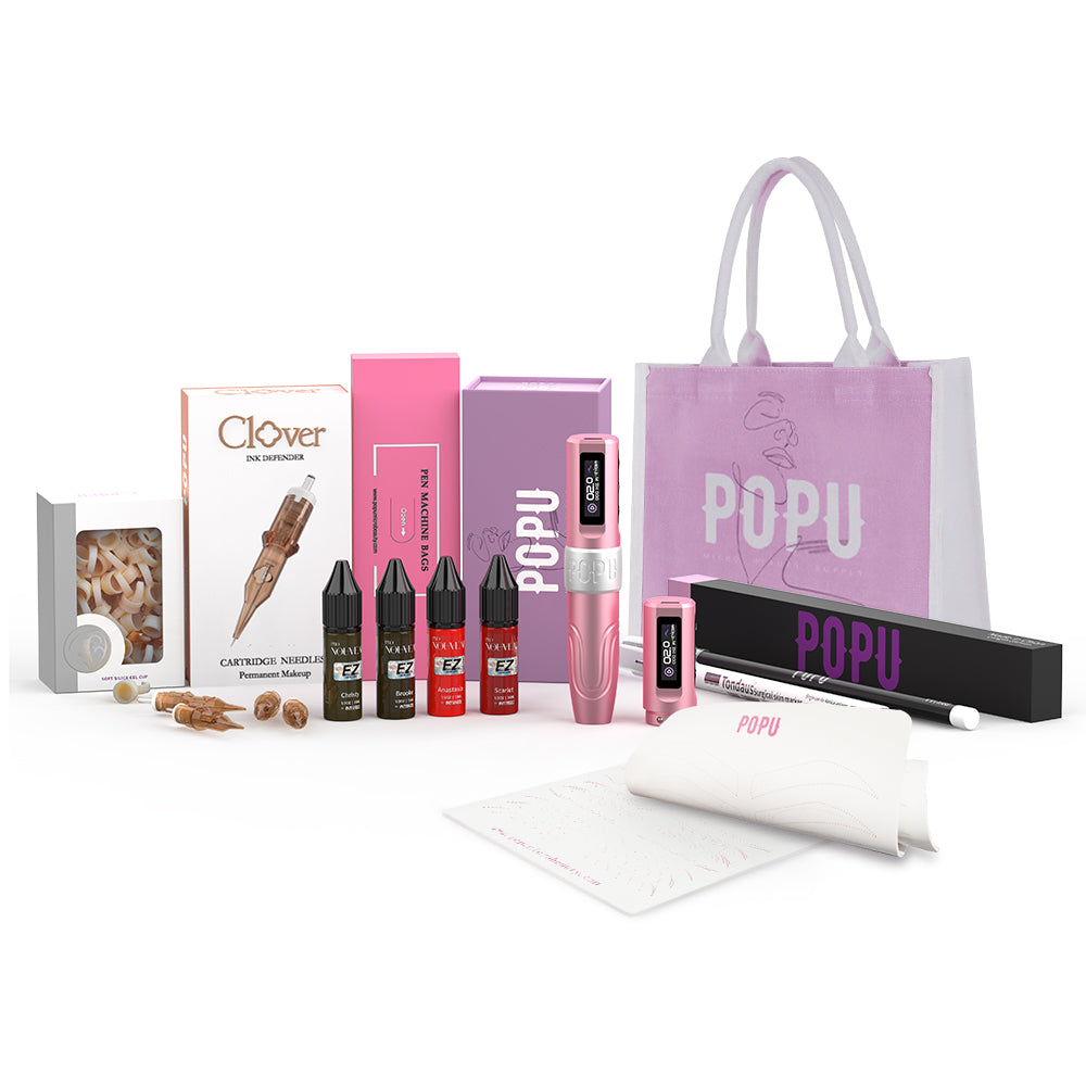 POPU MINI DIVA Wireless PMU Machine Kit-Full Set - POPU MICRO BEAUTY