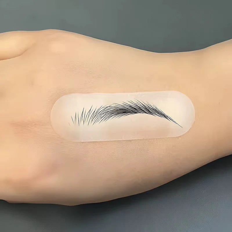 POPU PMU Mimic Eyebrow Transfer Practice Sticker - POPU MICRO BEAUTY