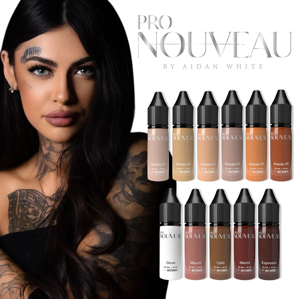 Pro Nouveau by Aidan White Set Scar Camouflage Pigment Full Set - POPU MICRO BEAUTY