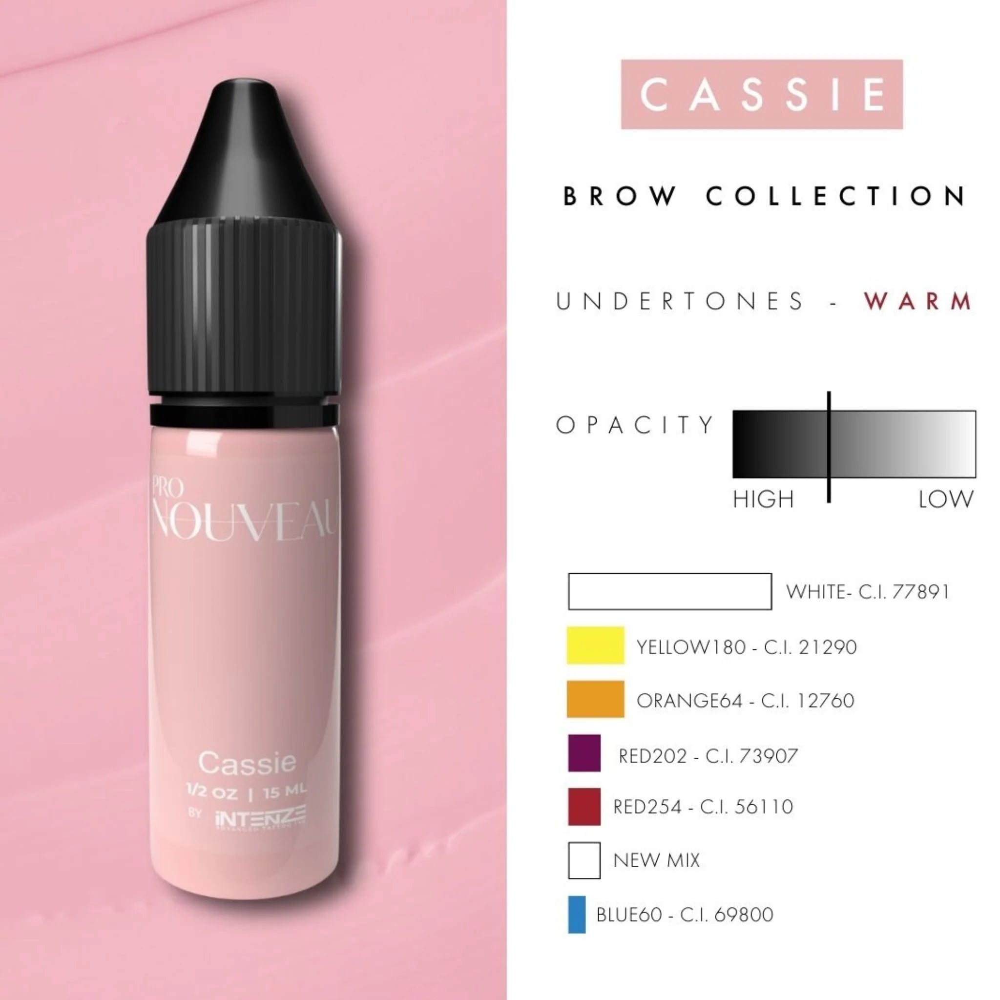 Pro Nouveau - Blush pigment Full Set - POPU MICRO BEAUTY