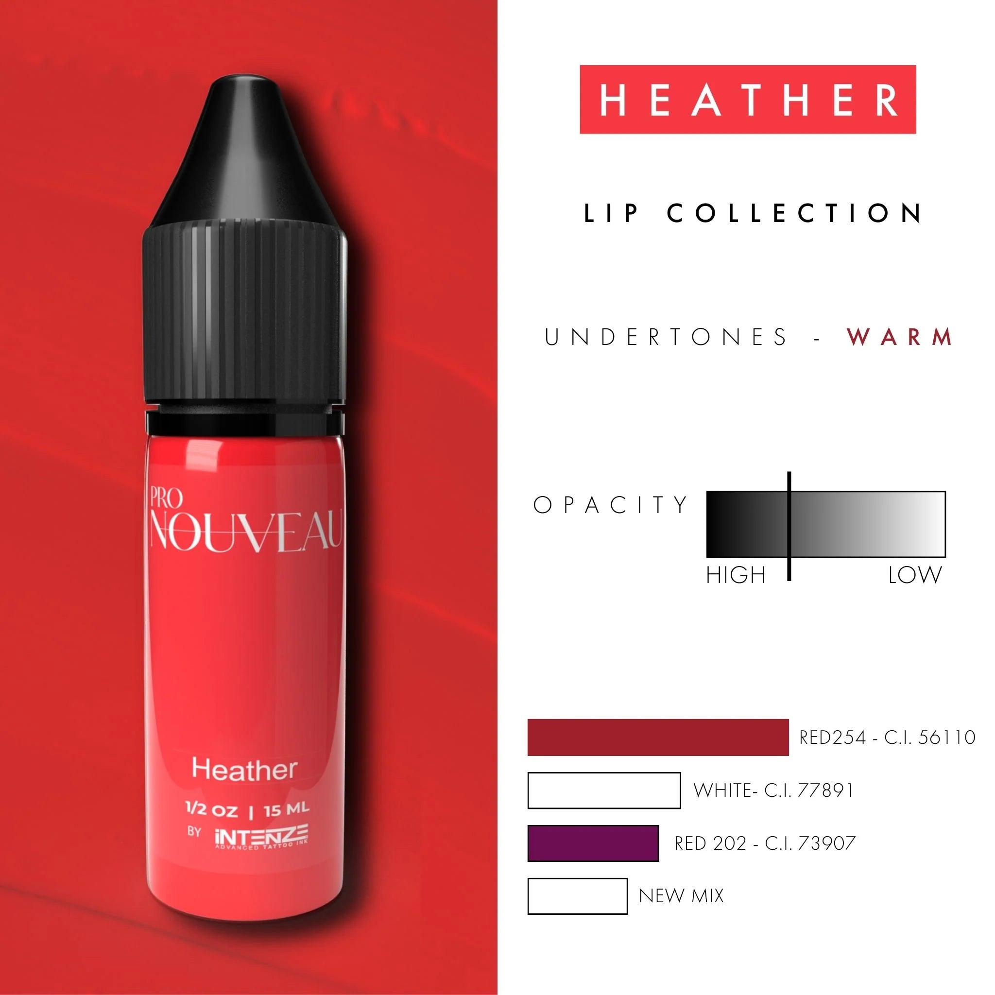 Pro Nouveau - Heather - Lips Pigment - POPU MICRO BEAUTY
