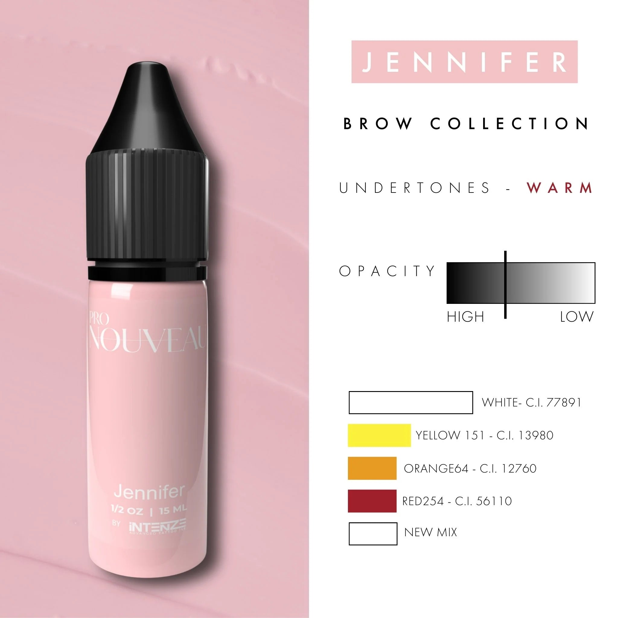 Pro Nouveau - Blush pigment Full Set - POPU MICRO BEAUTY