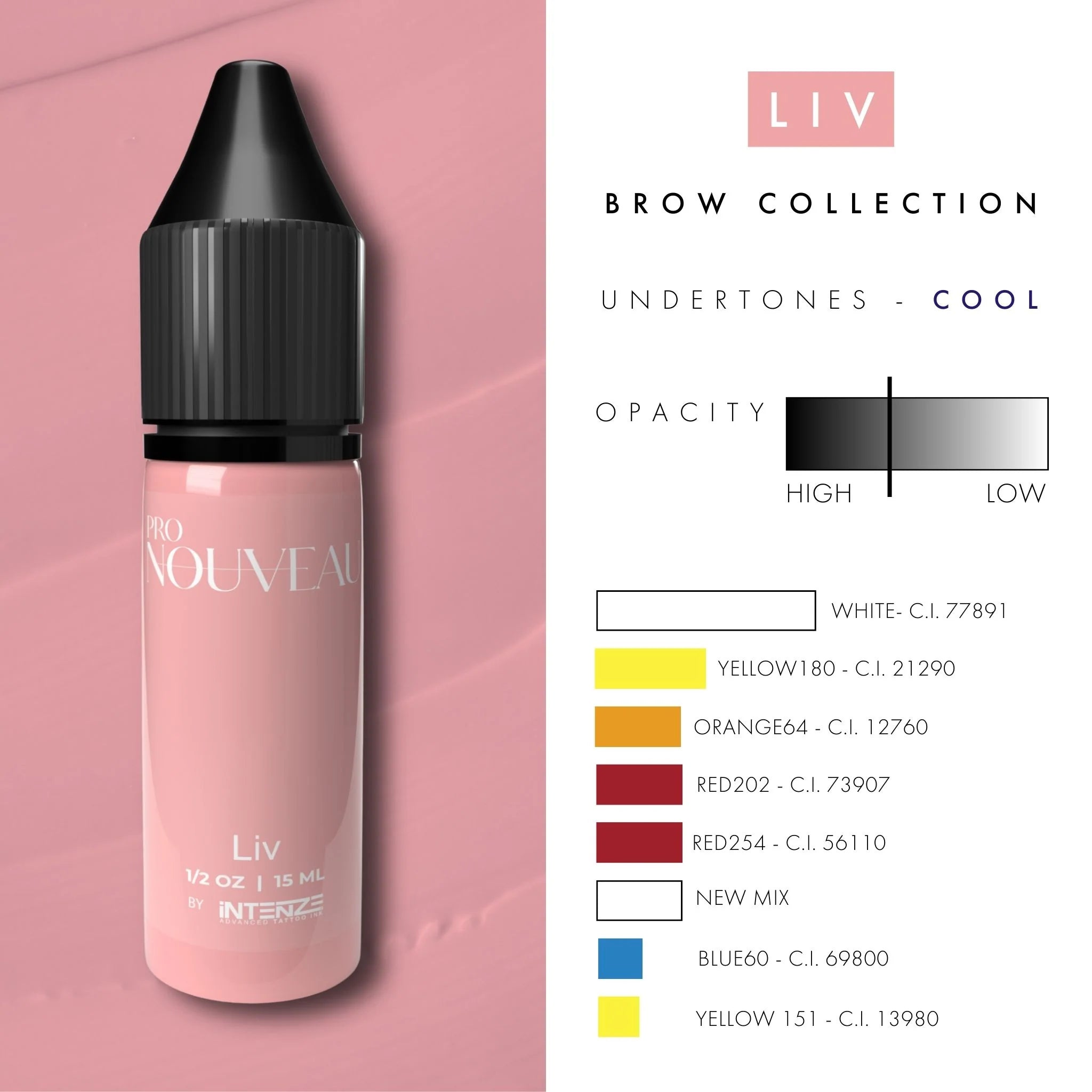 Pro Nouveau - Blush pigment Full Set - POPU MICRO BEAUTY