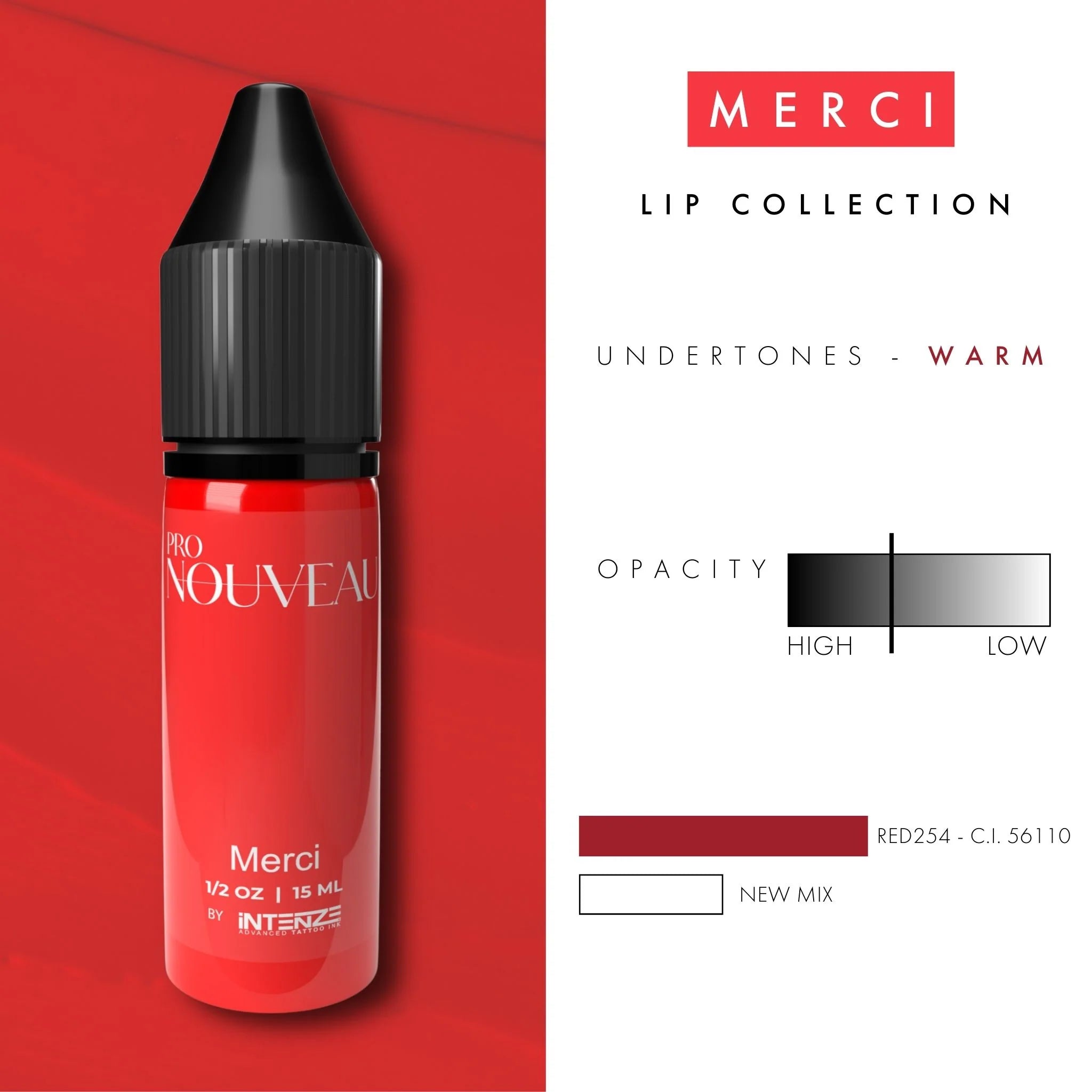 Pro Nouveau - Lips Pigment Full Set - POPU MICRO BEAUTY