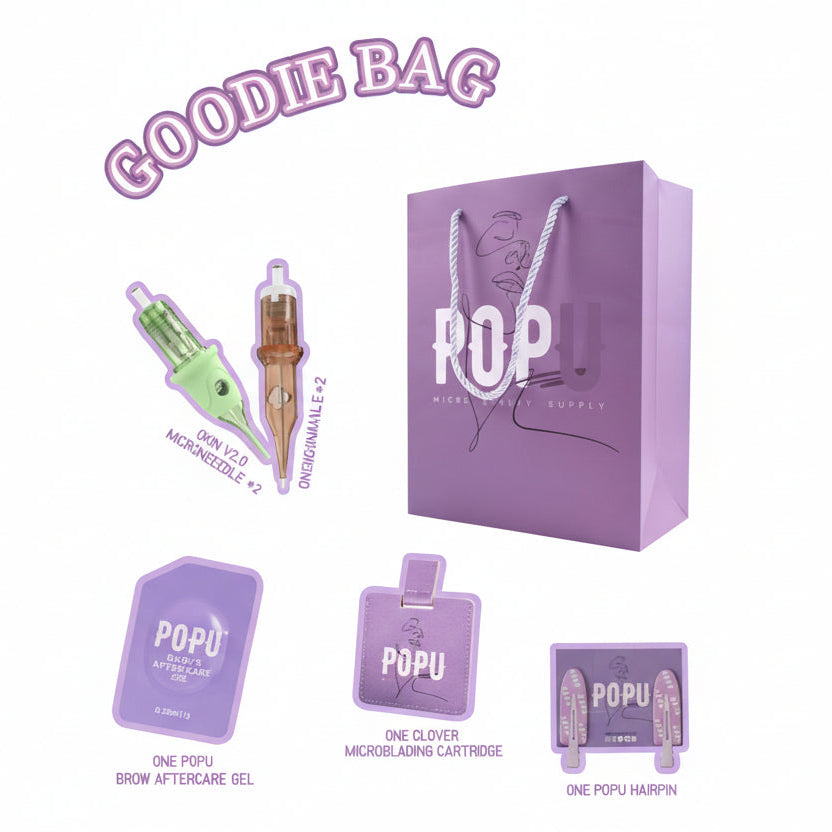 POPU PMU Course Practice Goodie Bag - POPU MICRO BEAUTY