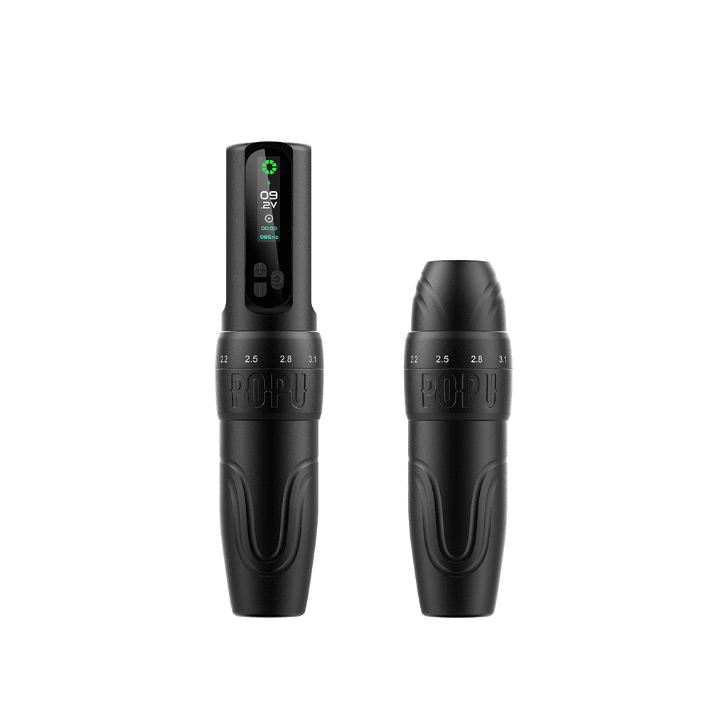 POPU DIVA Adjustable Stroke wireless PMU Pen Machine - POPU MICRO BEAUTY