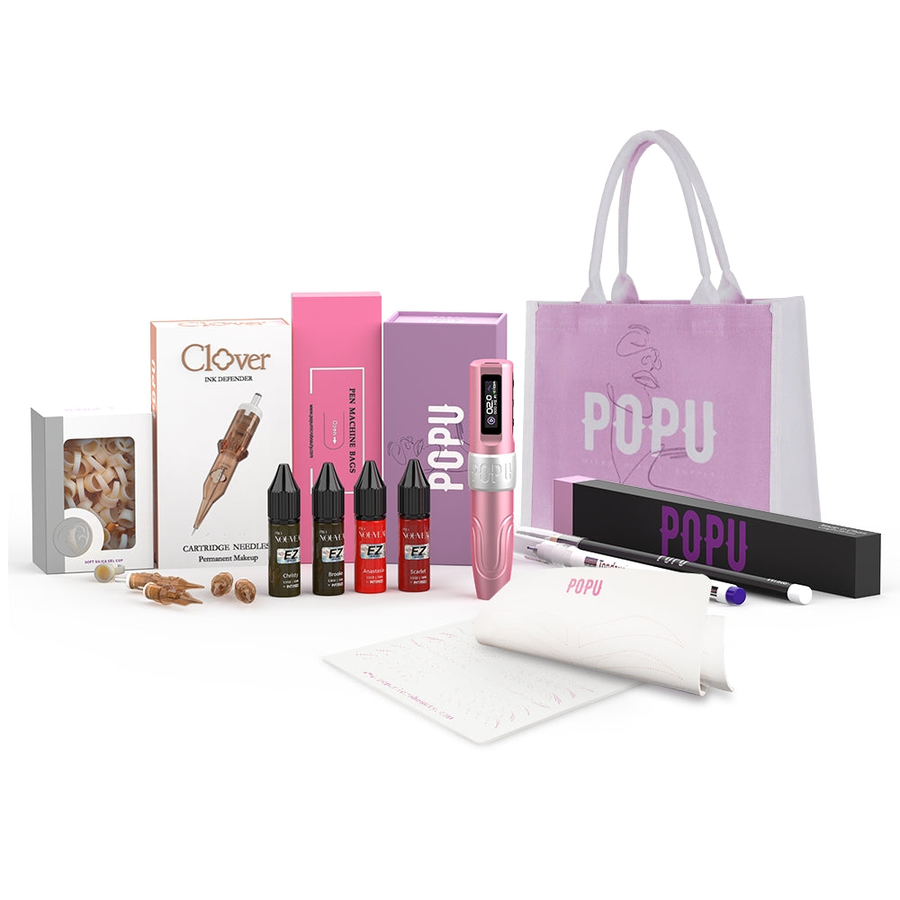 POPU MINI DIVA Wireless PMU Machine Kit-Full Set - POPU MICRO BEAUTY