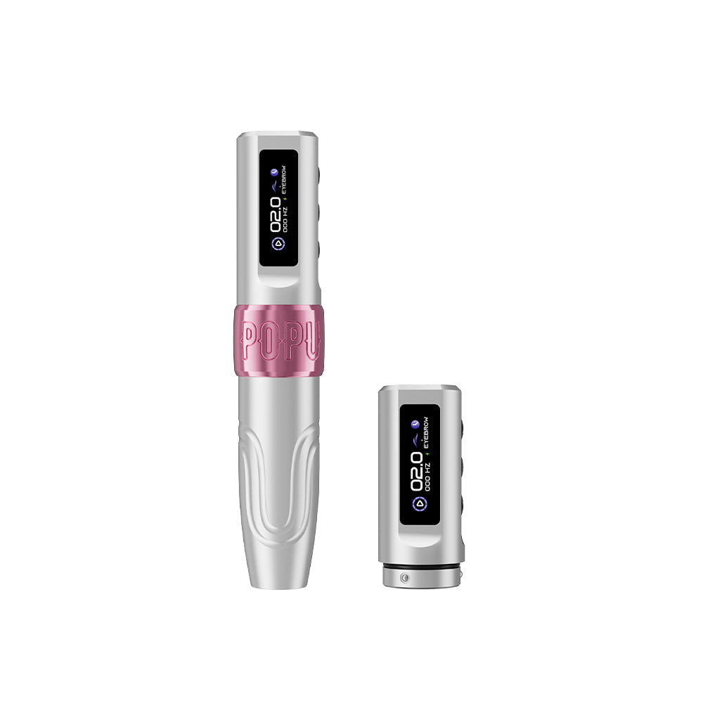 POPU MINI DIVA 3.5 MM Powerful Stroke—2V Start-up Wireless PMU Machine - POPU MICRO BEAUTY