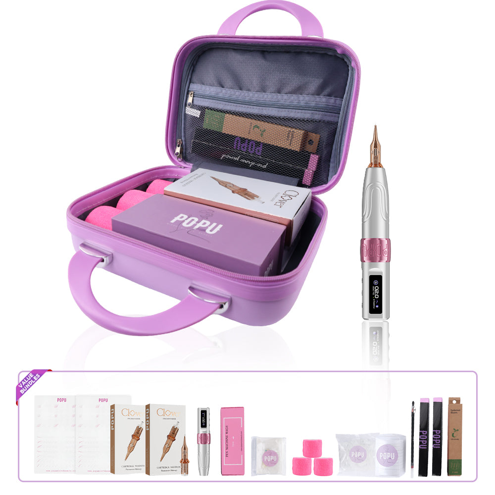 POPU Mini Diva 3.5mm Stroke Essential Professional PMU Kits - POPU MICRO BEAUTY