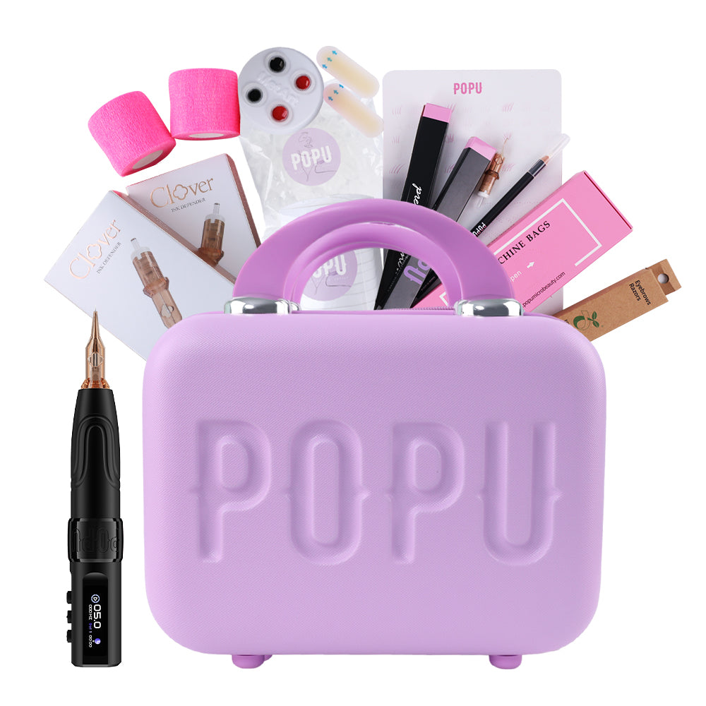 POPU Mini Diva 3.5mm Stroke Essential Professional PMU Kits - POPU MICRO BEAUTY