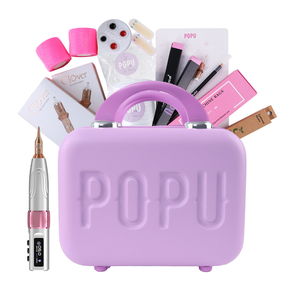POPU Mini Diva 3.5mm Stroke Essential Professional PMU Kits - POPU MICRO BEAUTY