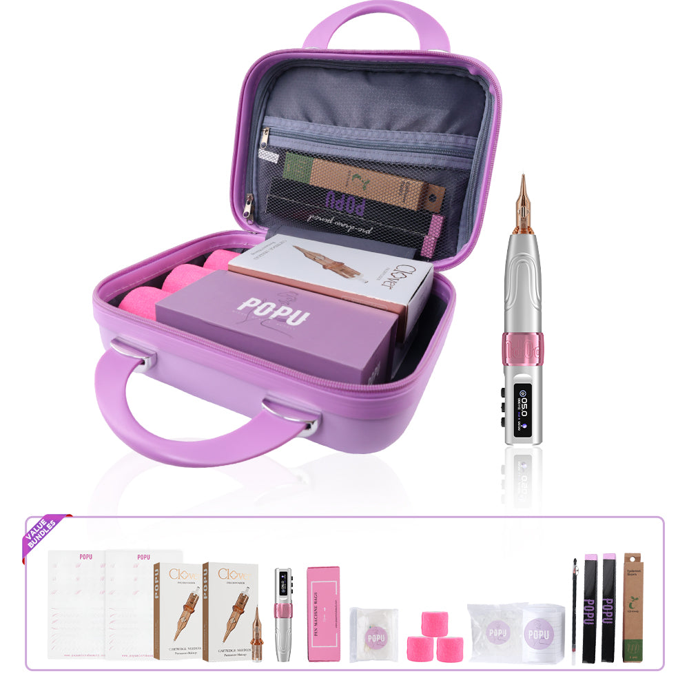 POPU Mini Diva 3.5mm Stroke Essential Professional PMU Kits - POPU MICRO BEAUTY