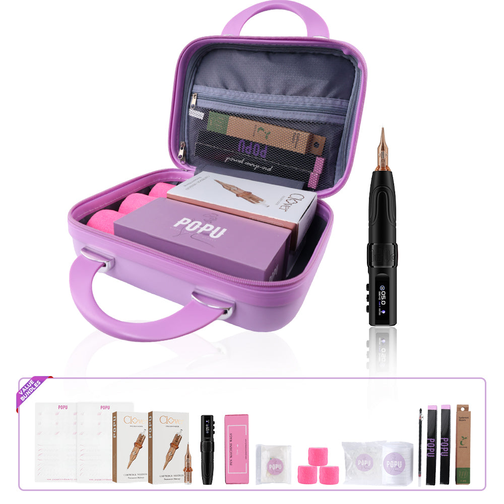 POPU Mini Diva 3.5mm Stroke Essential Professional PMU Kits - POPU MICRO BEAUTY