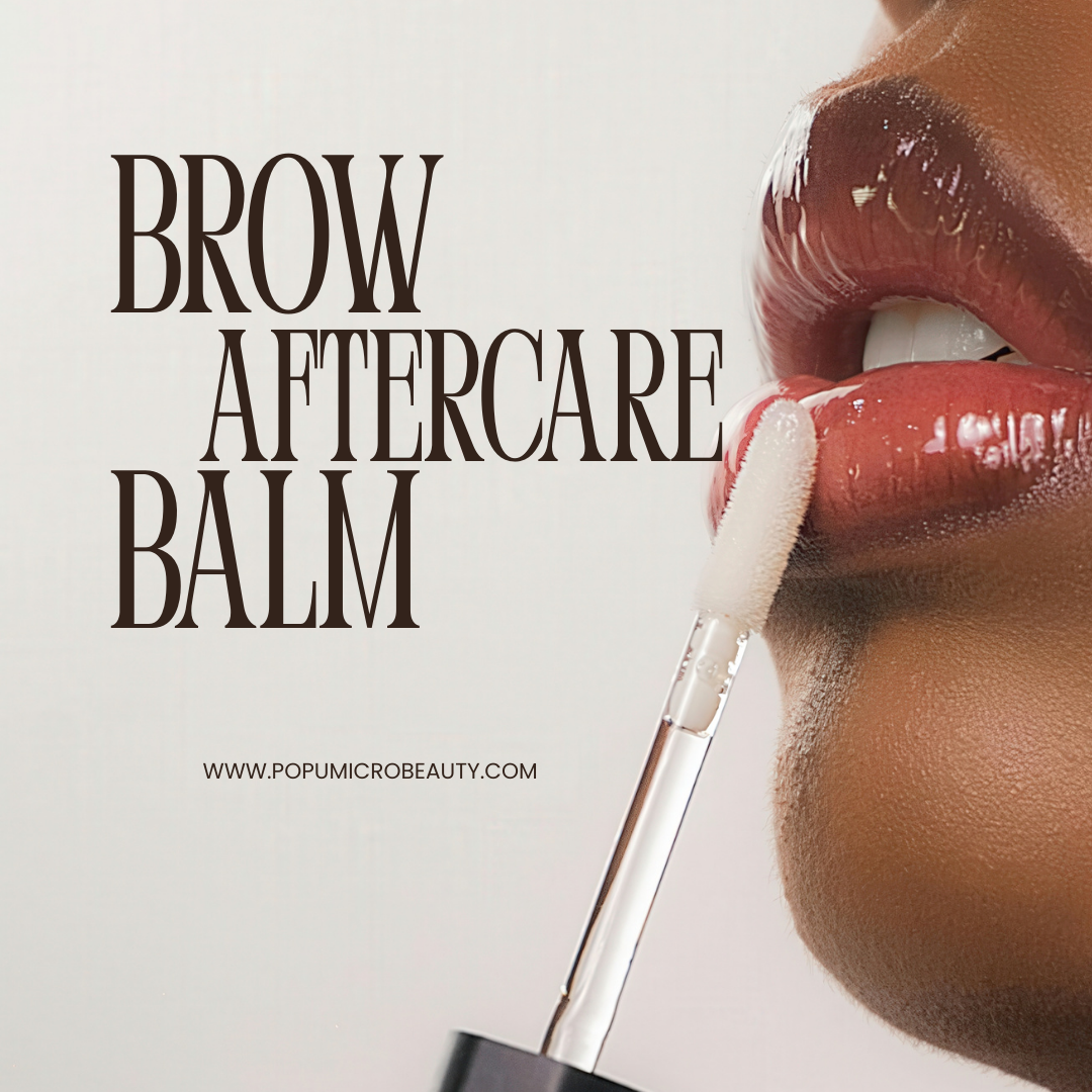 Stop Using Vaseline on PMU Brows and The Safe and Correct Approach to Tattoo Near Moles popumicrobeauty