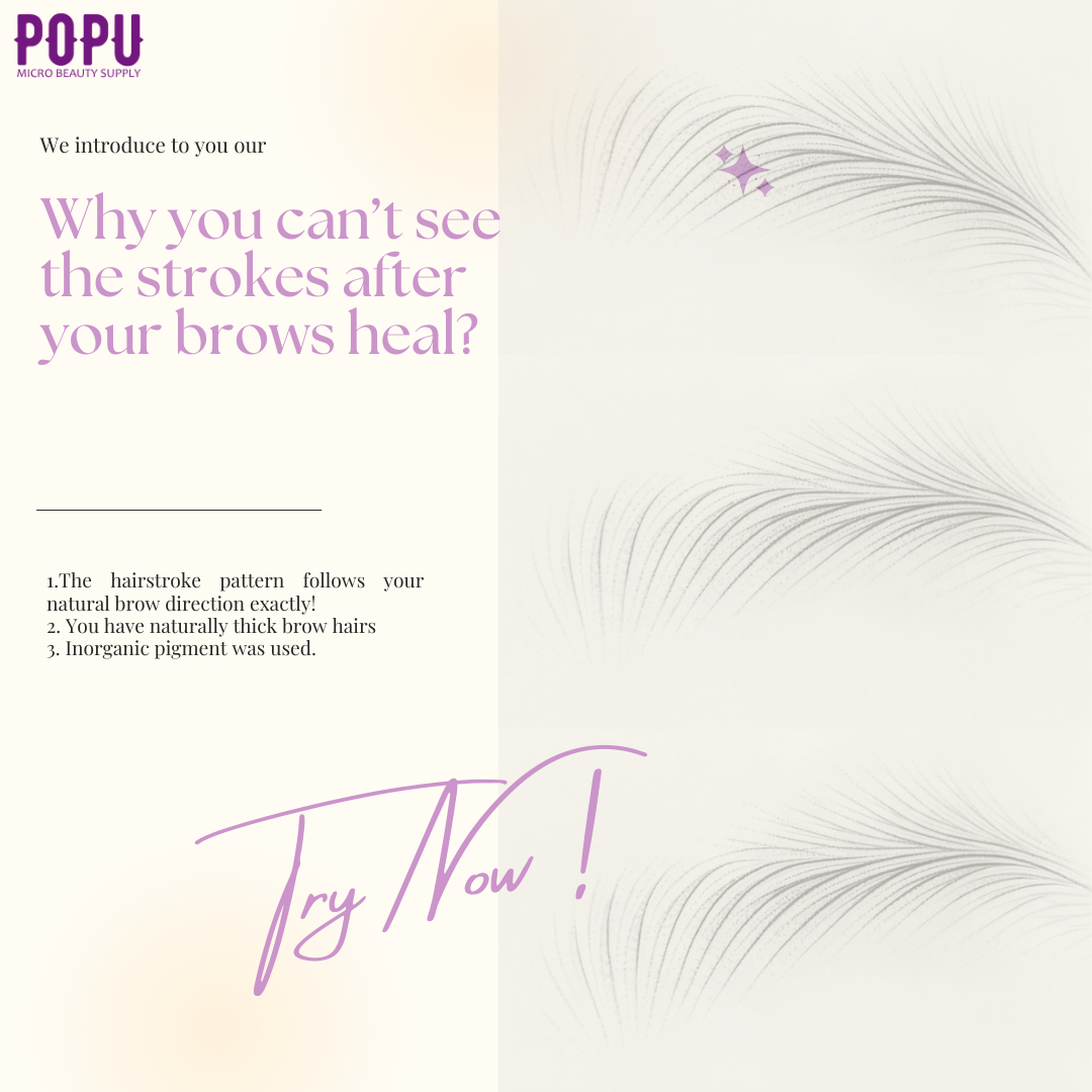 The reasons that the stroke disappear and how to make the lips blush shading--popumicrobeauty