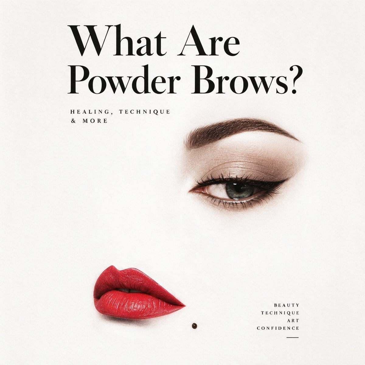 What Are Powder Brows? Technique, Healing & What PMU Artists Should Know