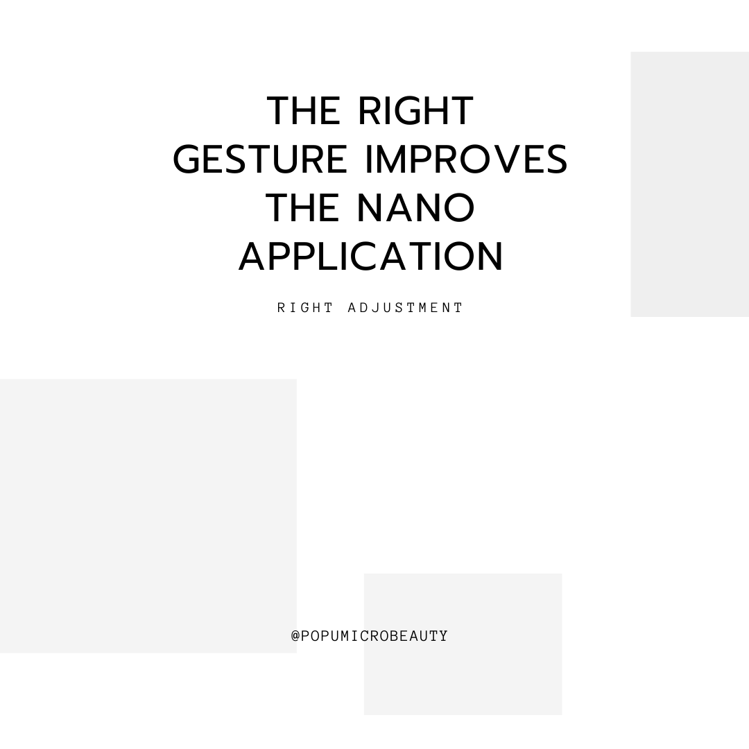 This right gesture improves the nano application and Advantages of Using a Red Brow Pencil in PMU popumicrobeauty