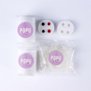 POPU Disposable Soft Silicone Ink Cups & Disposable Ink Cup Holder - POPU MICRO BEAUTY