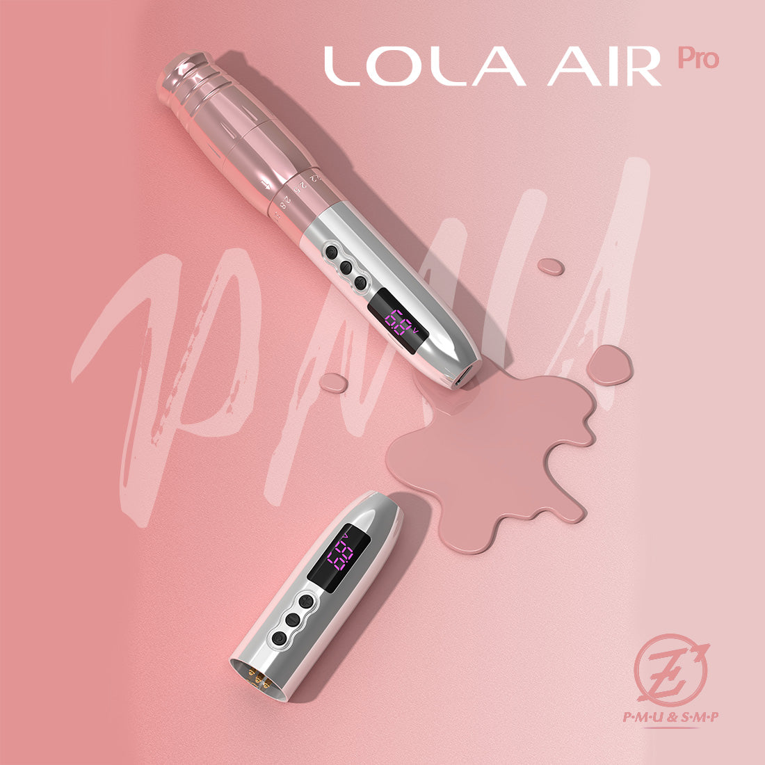 LOLA AIR Pro Wireless Battery Permanent Makeup Pen Machine - POPU MICRO BEAUTY