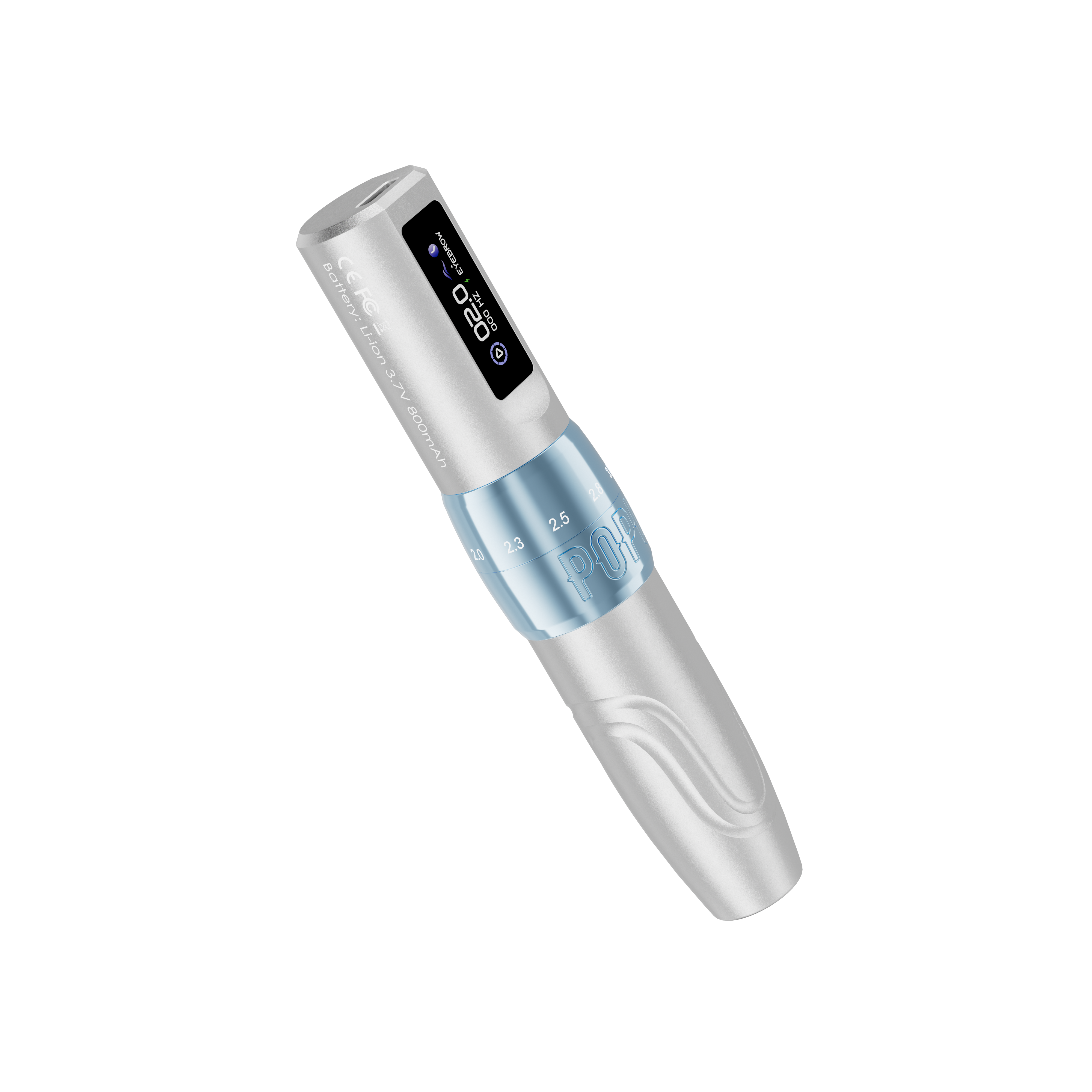 POPU MINI DIVA Pro Adjustable Stroke Wireless PMU Machine — 2.0–3.5mm