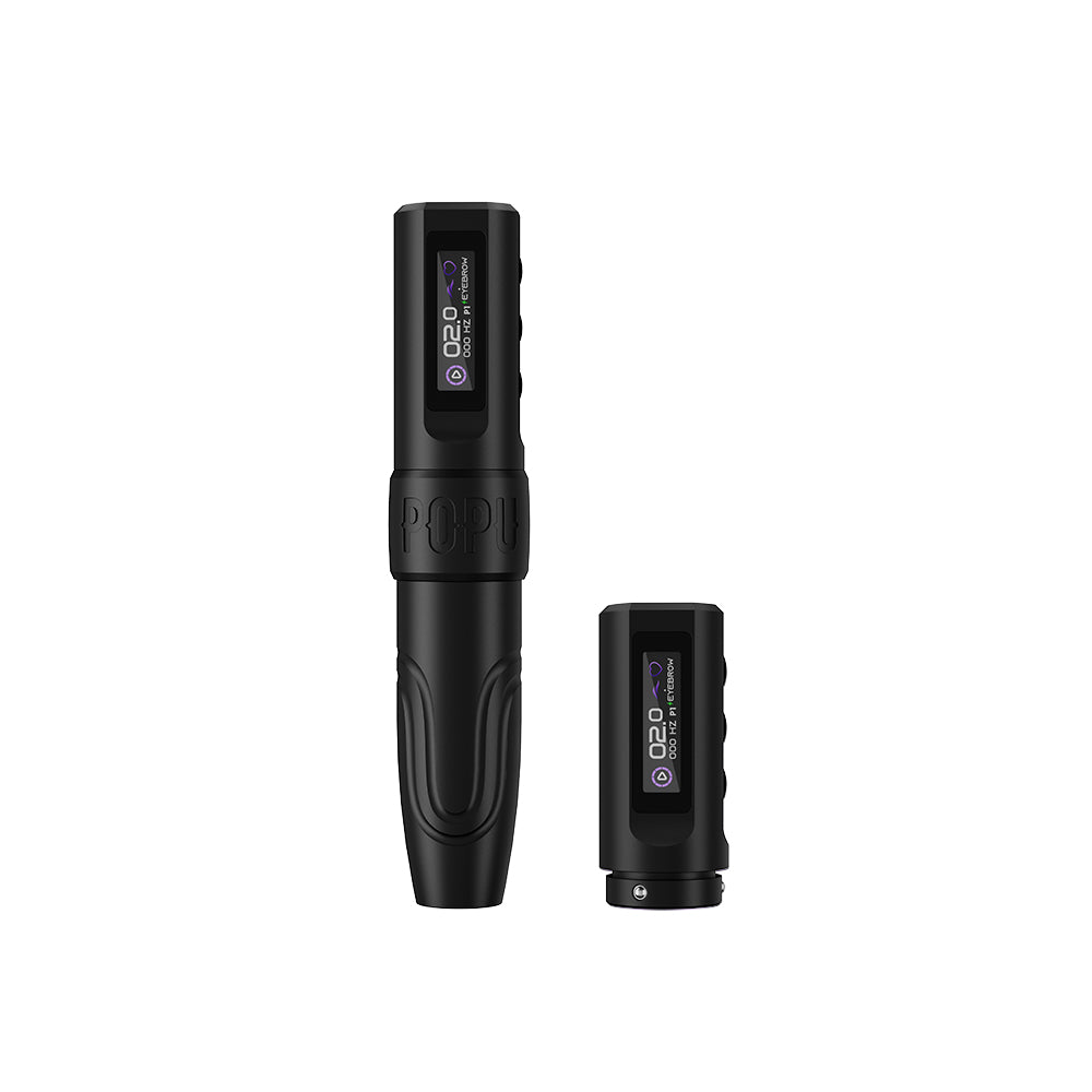 POPU MINI DIVA 2V Start-up Wireless PMU Machine with 3.0mm Stroke Permanent makeup - POPU MICRO BEAUTY