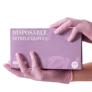 POPU Permanent Makeup Disposable Nitrile Gloves（100Pcs） - POPU MICRO BEAUTY