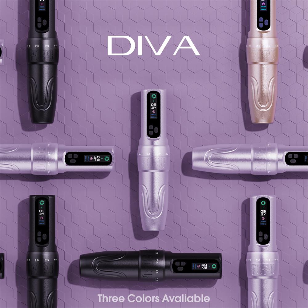 POPU DIVA 調整可能なストローク ワイヤレス PMU ペン マシン
